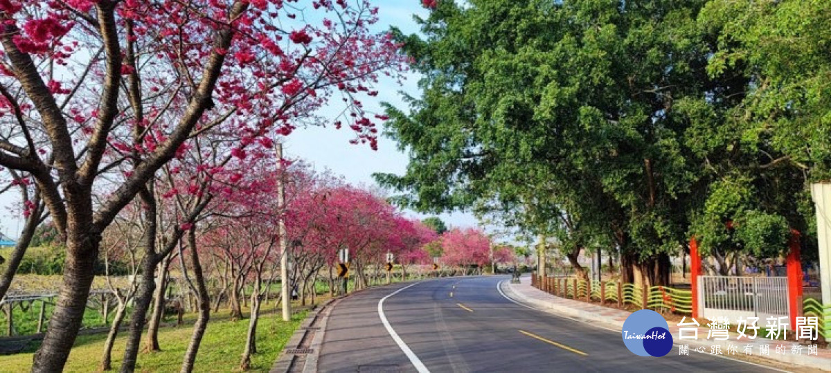 復盛公園緊鄰知名賞櫻大道