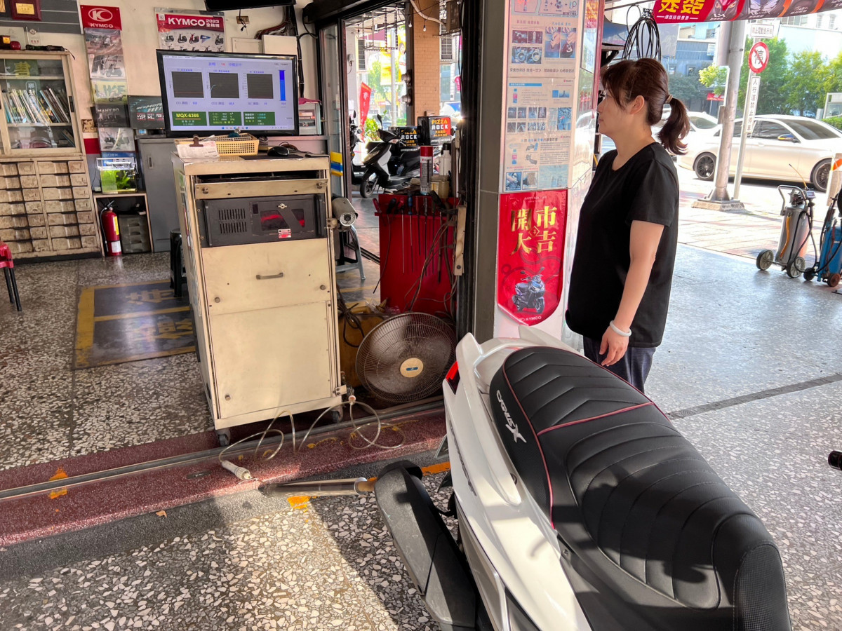 中市明年機車定檢通知全面無紙化 改E化簡訊通知車主