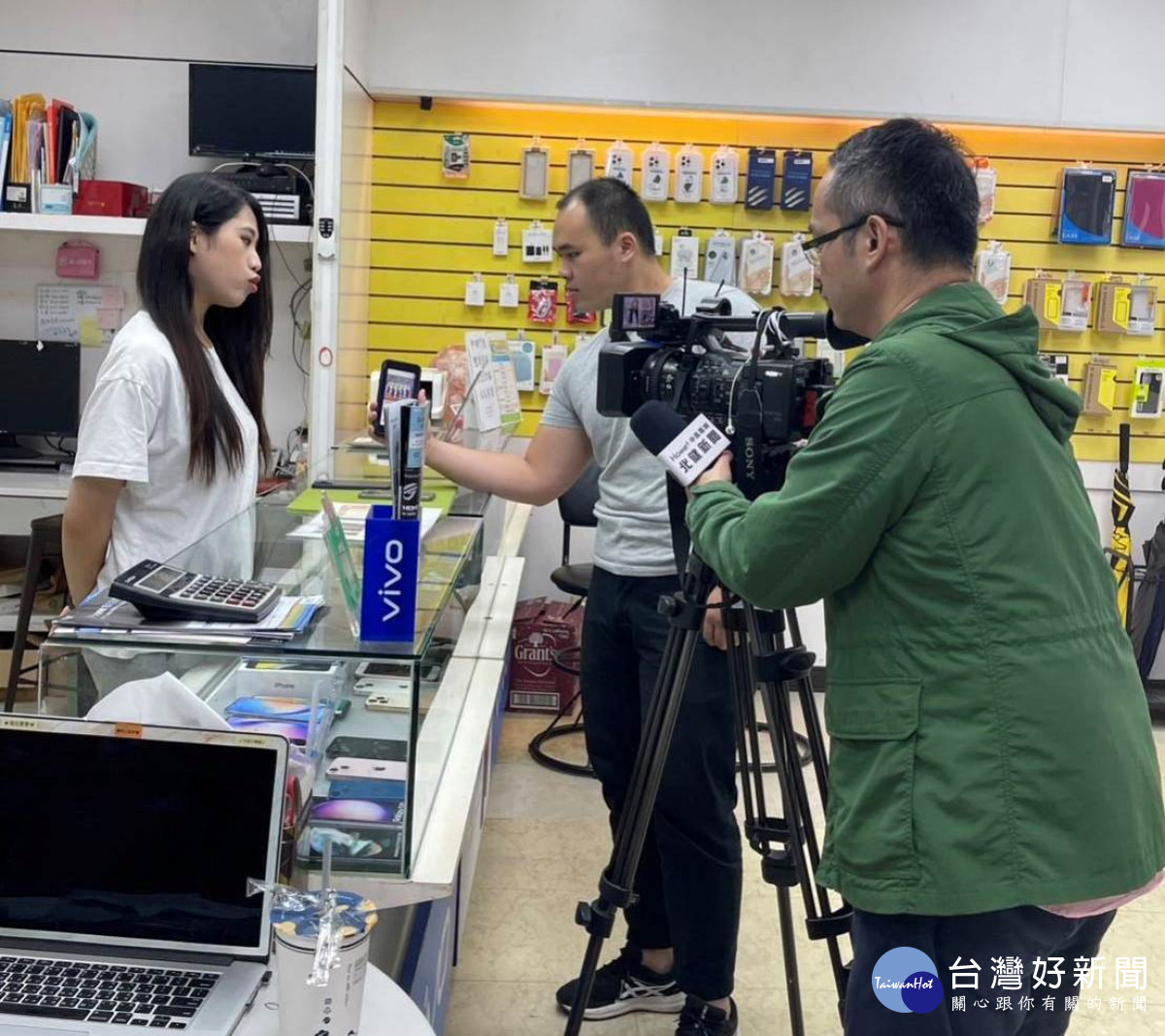 桃園警察呼籲防網購詐騙。