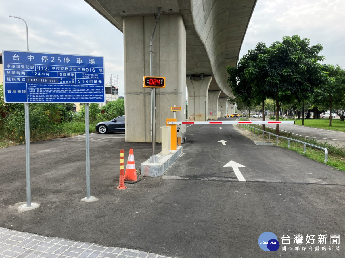 臺中鐵路高架多目標商場及停車場陸續營運啟用。