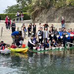 「112年度石門水庫魚苗放流活動」在大溪阿姆坪生態園區熱鬧舉辦。