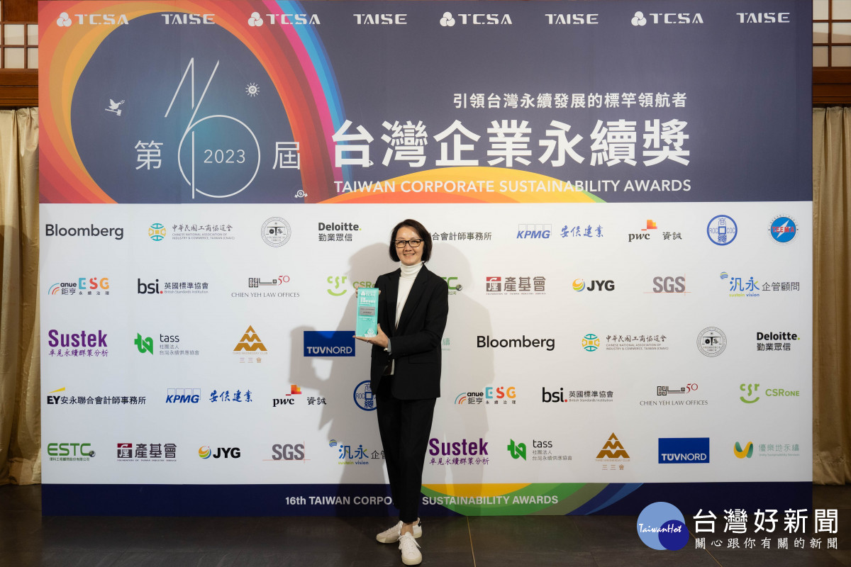 台灣世界展望會獲TSCA台灣企業永續獎，圖為會長李紹齡。(台灣世界展望會提供)