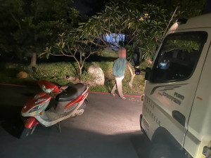 惡意擋垃圾車楊梅警依妨害公務送辦。