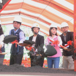 彰化二林轉運站開工動土，預計113年底完工。圖／記者鄧富珍翻攝