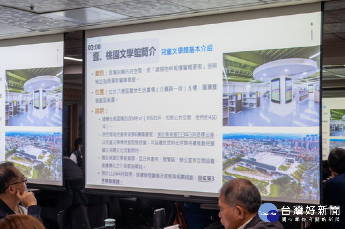 現行於八德置地生活廣場6樓的兒童圖書館將轉型為「桃園兒童文學館」。<br />
