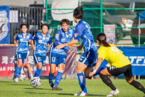 台中藍鯨對戰「台北熊讚」，終場以1:0勝出。