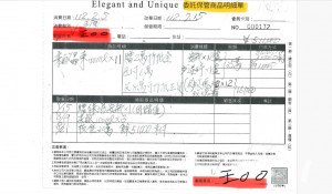 業者慣用行銷手法為稱商品寄放明細單上有消費者簽名，而要求消費者結清貸款。