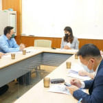 許淑華任立委時即召開台中捷運延伸南投及鐵道支線濁水站延伸至南投市區協調會。（本報資料照）