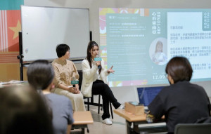 ▲高雄市勞工博物館舉辦一年一度東南亞文化日活動，邀請3位外籍KOL進行創作分享。