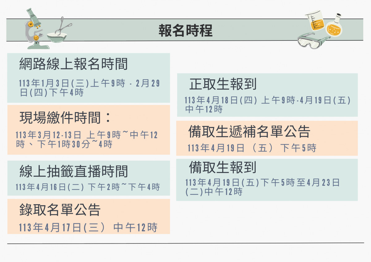 嘉科實中明年1月3日起開放網路報名／陳致愷翻攝