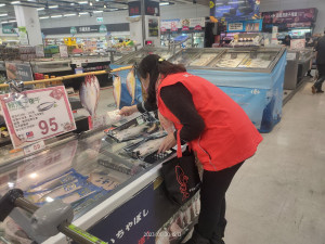 蔬果、生鮮食材及禽畜肉後市場監測均列入經常性重點業務。（南投衛生局提供）