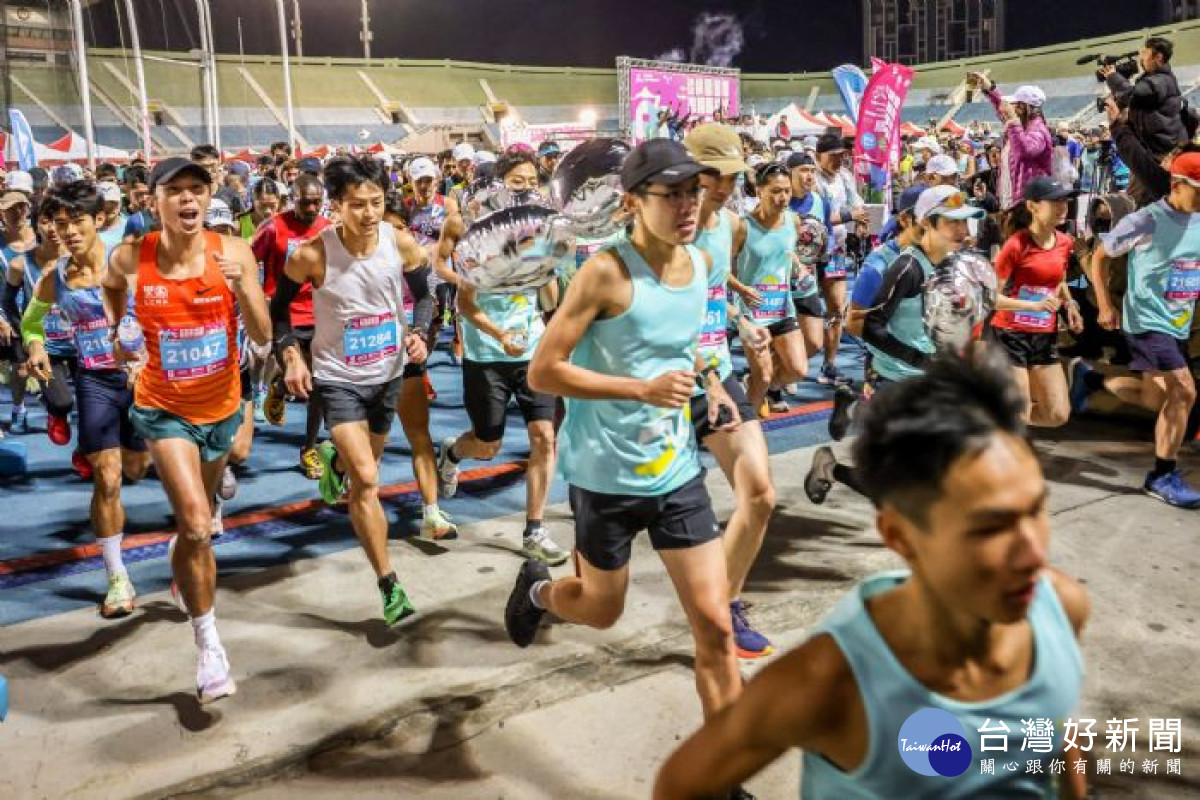 「2023桃園國際城市半程馬拉松」開跑。