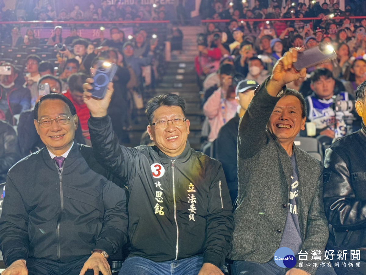 林思銘強調，全民運動強身也是壯大國防力量的重要ㄧ環。<br />

