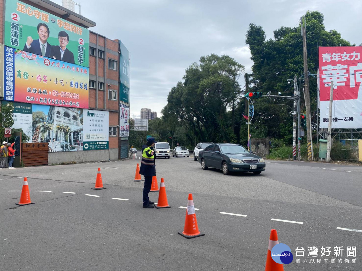 元旦連續假期，大溪警交通疏導措施報您知。