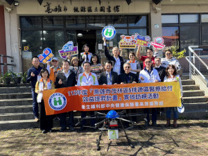 ▲高醫守護原鄉26年，健保署石崇良署長親赴原鄉關心。