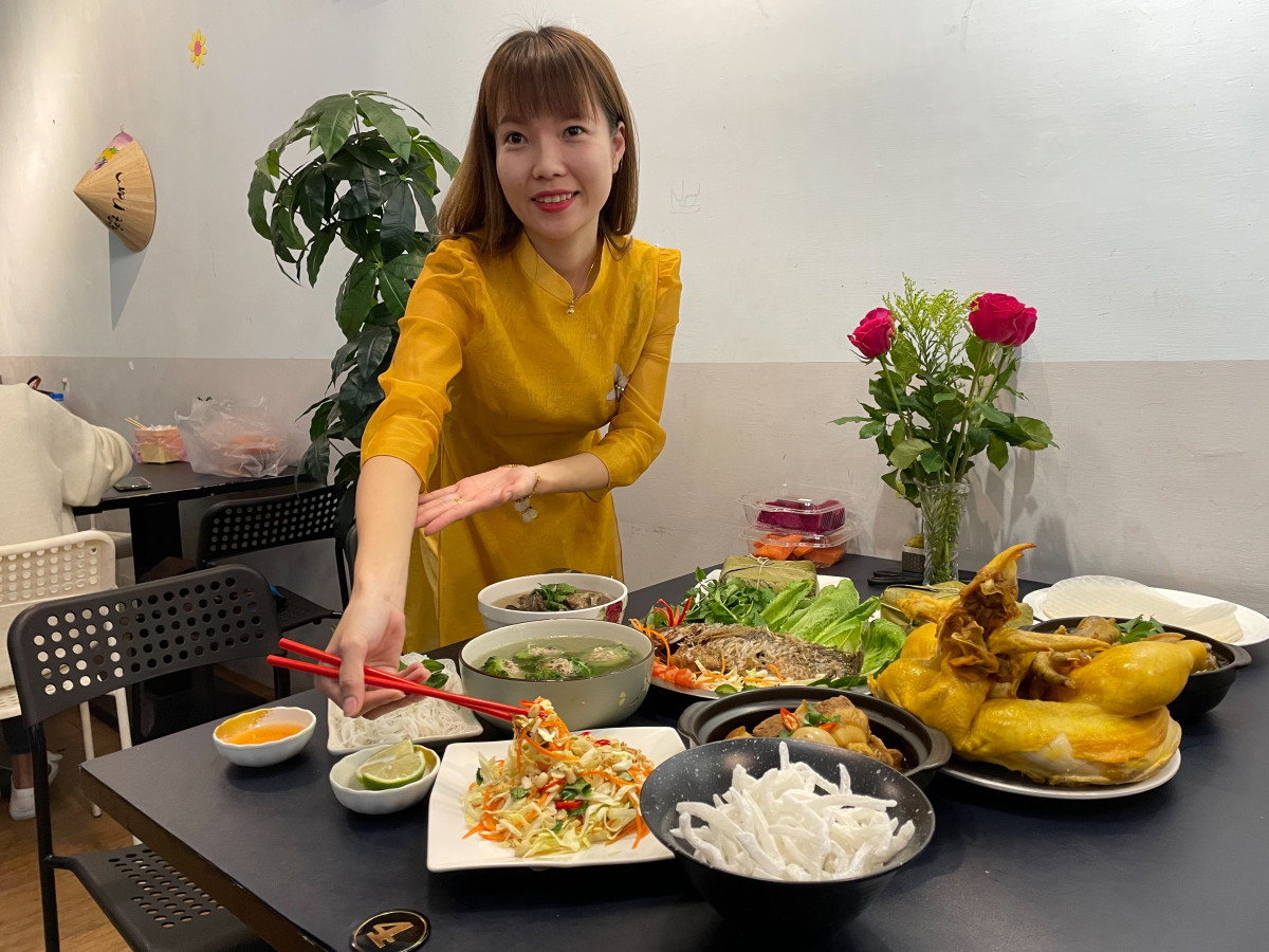 美蘭越南料理餐廳，今年首度推出越南傳統年菜預購。