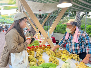 ▲高市「神農市集」在27、28日於凹子底森林公園舉辦。