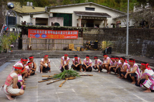 祭槍。（圖/玉管處提供）