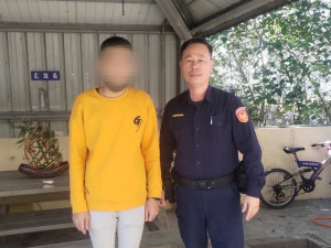 西螺警方在農曆春節前協助失蹤人口返家團圓／警方提供