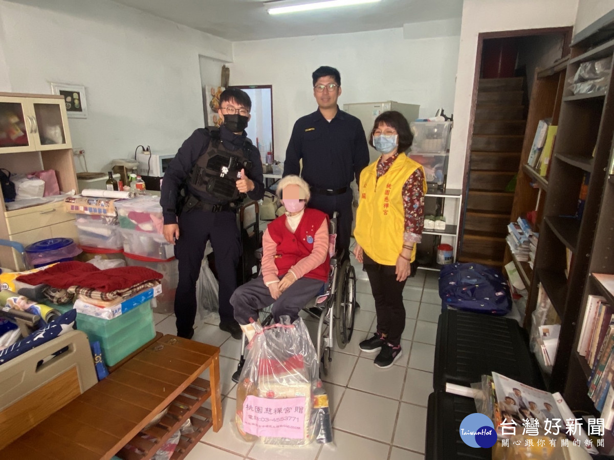 中壢警分局聯合慈禪宮幫助弱勢。