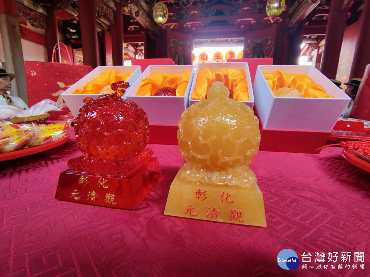 元清觀春節系列活動，「向天公借膽」大年初一展開。圖／記者鄧富珍攝