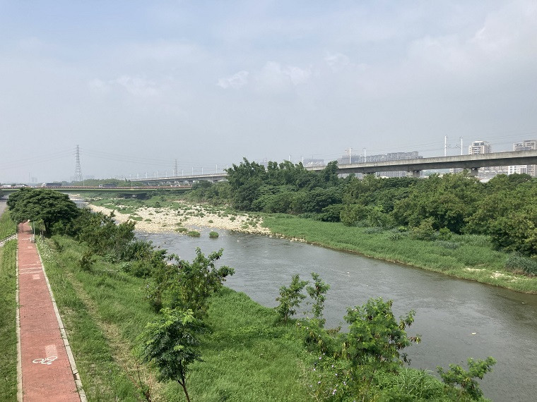 台中市筏子溪生態綠廊（圖／水利署提供）