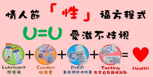 ▲情人節性福方程式。