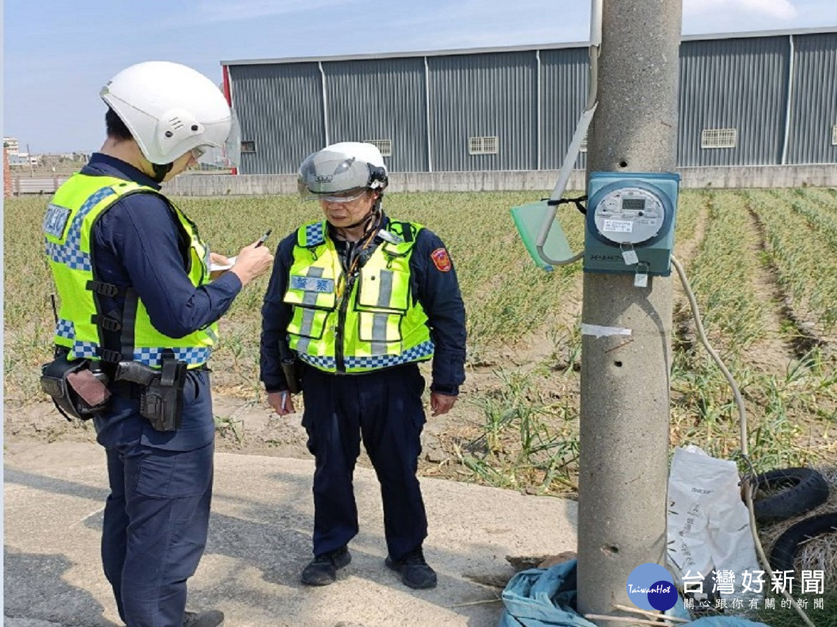伸港鄉蒜頭盛產　防宵小警方護農民心血啟動「護農專案」