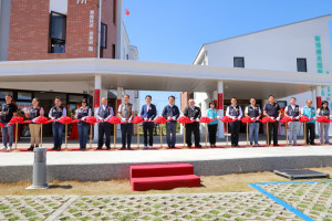 嘉義縣新港鄉衛生所新建大樓21日上午舉辦啟用典禮／嘉義縣府提供