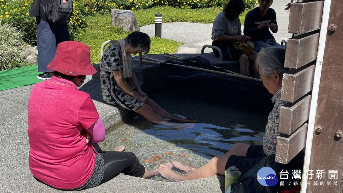 谷關溫泉公園泡腳池將轉型為冷泉親親魚泡腳池，預計4月初重新開放。