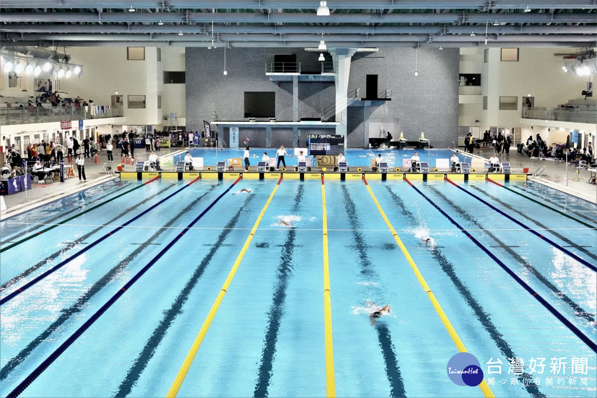 113年「全國春季游泳錦標賽」今29日起一連五天於臺中北區國運游泳館登場。