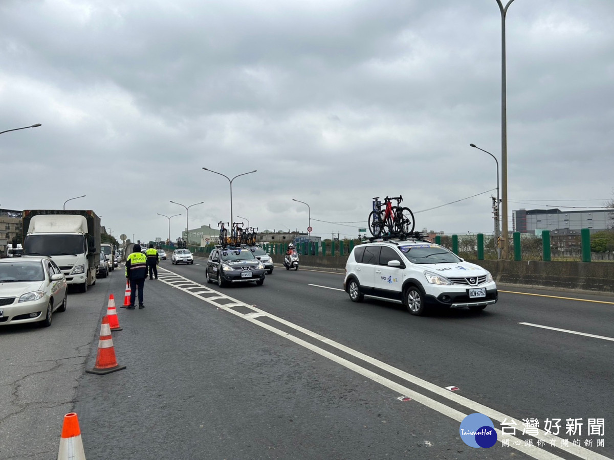 自由車環台賽新屋區這幾條路實施交通管制要注意！