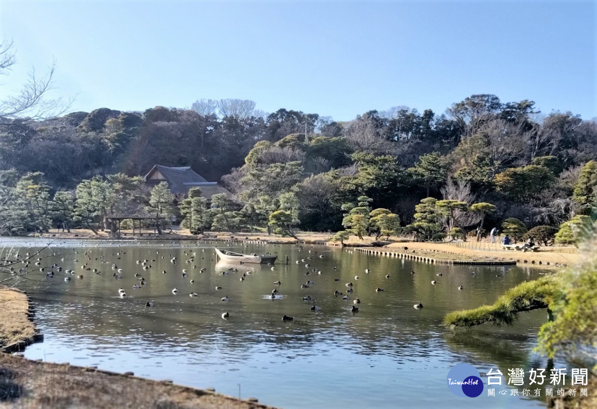 縣長王惠美一行團員9日赴神奈川縣橫濱市參訪三溪園的園藝造景。圖／彰化縣政府提供