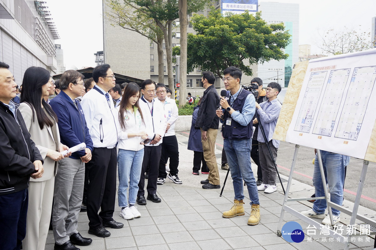 立院交通委員會視察桃園重大交通計畫，聽取市府交通局簡報。