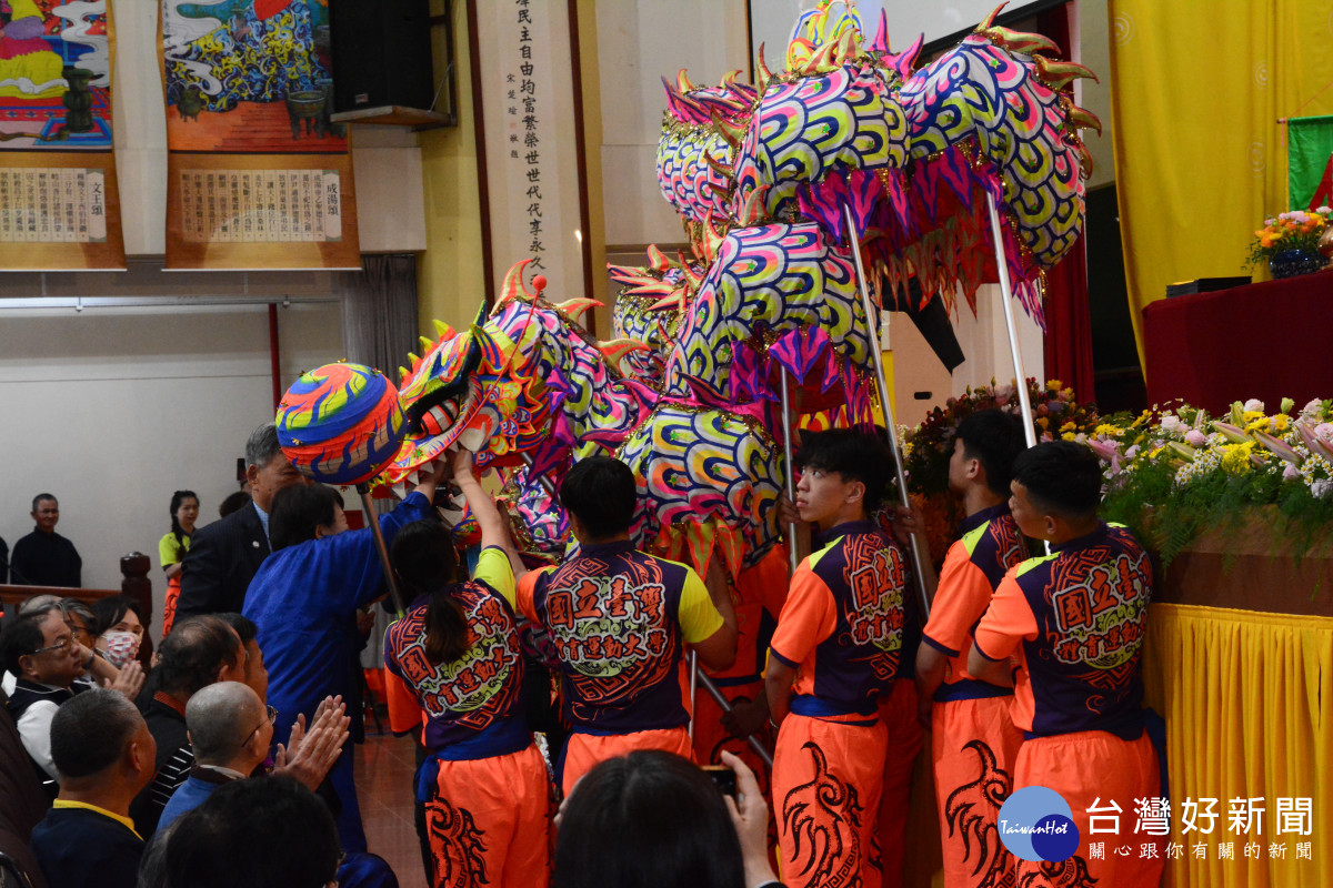 2024中華民族海內外聯合祭祖大典。圖／記者鄧富珍翻攝