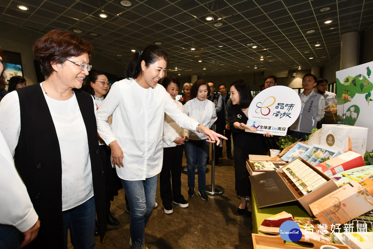 「Join」您一起動一動，女性縣市長齊聚南投。圖／記者鄧富珍攝