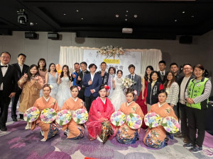 震大金鬱金香酒店結合在地商家推出豐富婚禮體驗日活動。