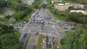 介壽路園區一路力行路