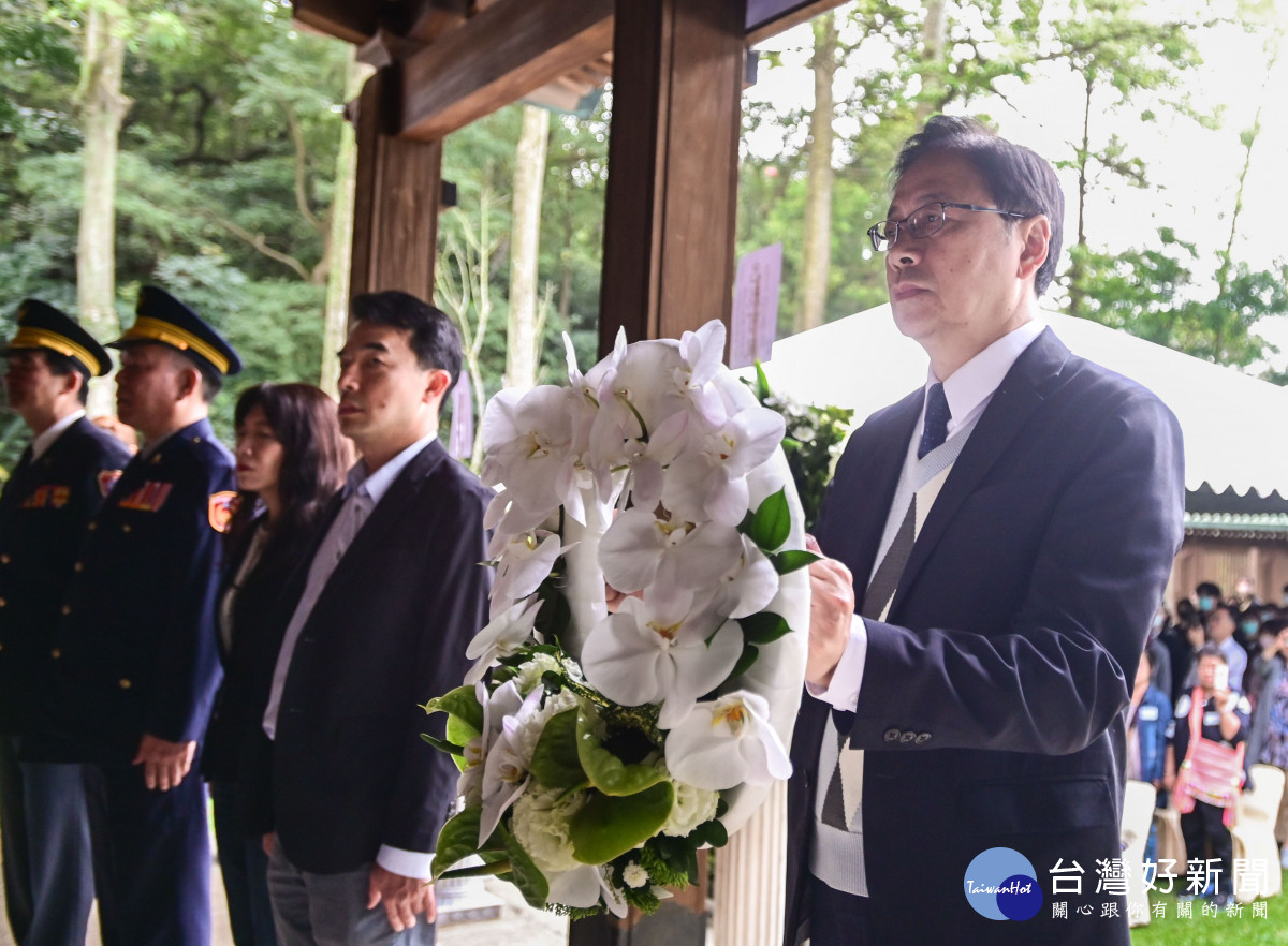 桃園市春祭致祭典禮　張善政：緬懷英靈無私奉獻偉大情操