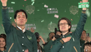 民進黨籍準第16任總統賴清德（左）與準副總統蕭美琴（右）。（圖／資料照片，圖源：翻攝自賴清德Facebook直播）