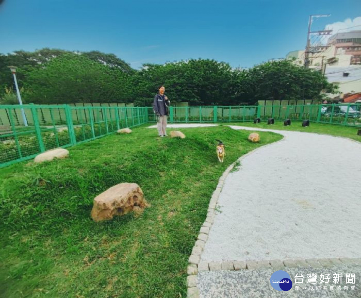 毛小孩有福囉　桃市府陸續設置寵物友善公園