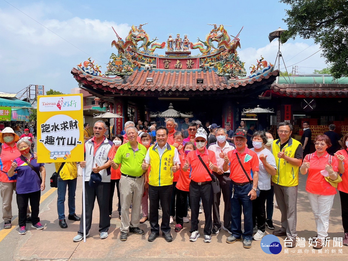 紫南宮土地公阿伯是眾所公認非常靈驗的。（竹山公所提供）