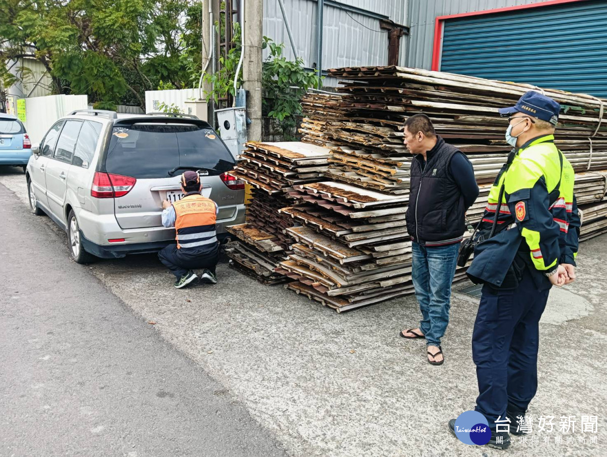 科技大執法，辨識系統讓註銷無所遁形。圖／彰化監理站提供