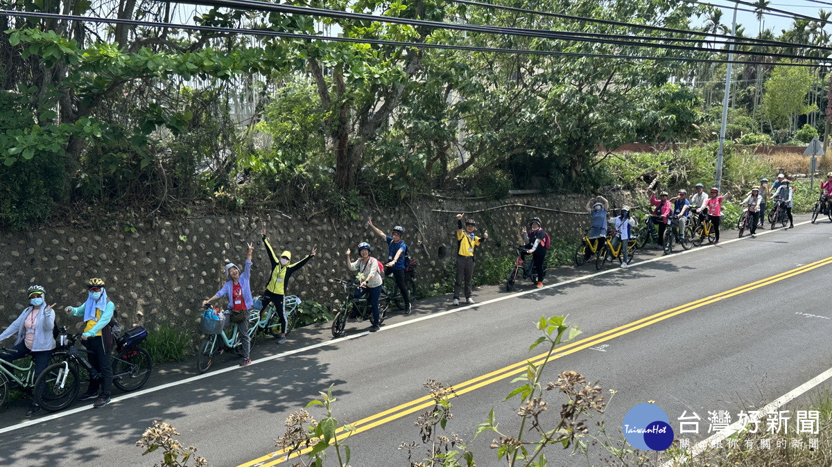 藝桐加入南投桐花小旅行　自行車漫遊八卦臺地 台灣好新聞 第2張