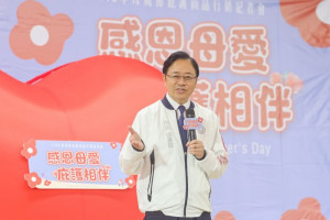 桃園市長張善政致詞