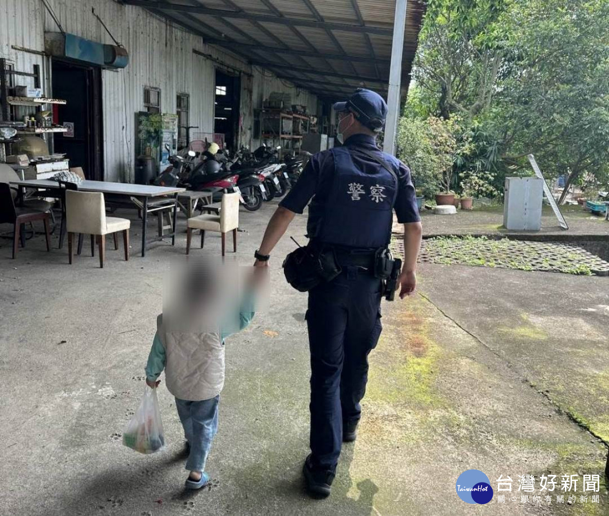 警方將王小朋友安全載返住處。