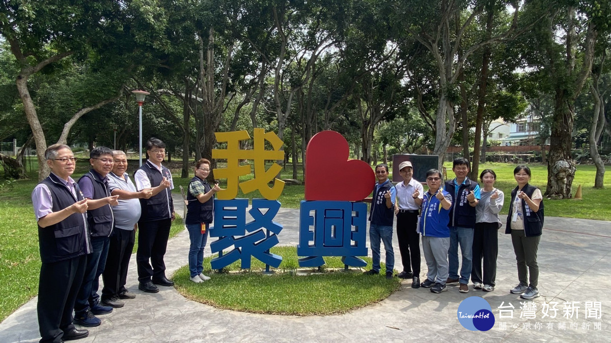 潭子聚興綠帶廊道一期工程已完工。