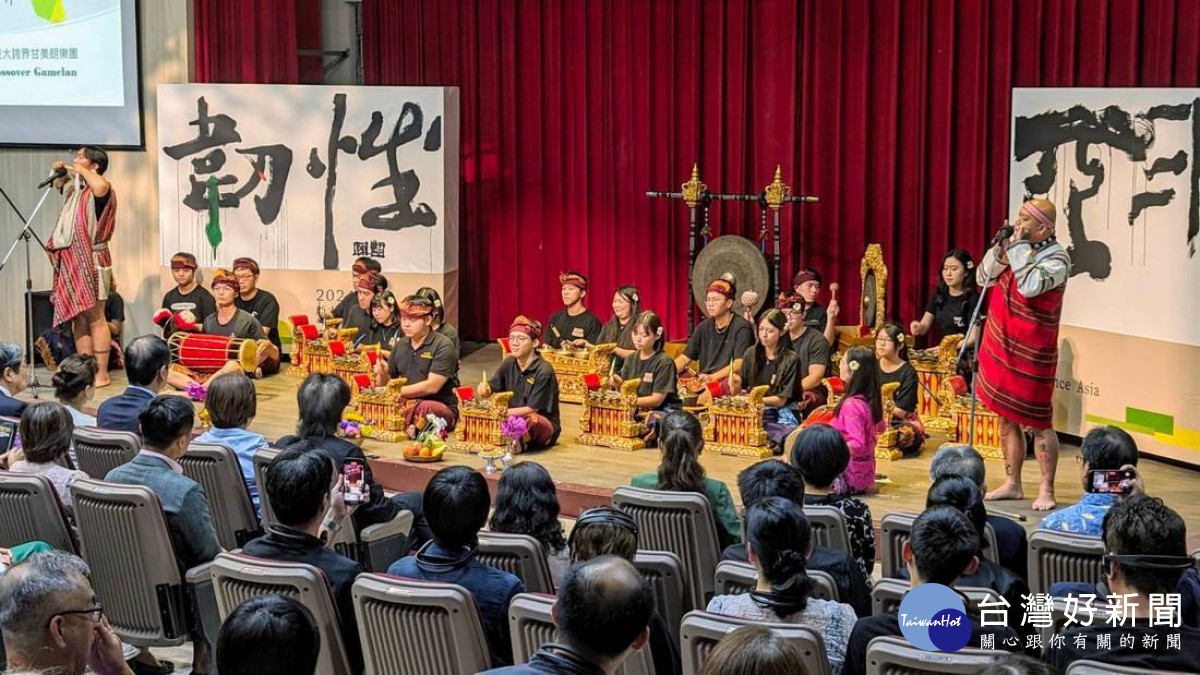 開幕式的開場是由暨大甘美朗跨界樂團開啟序幕。（圖/暨大提供）