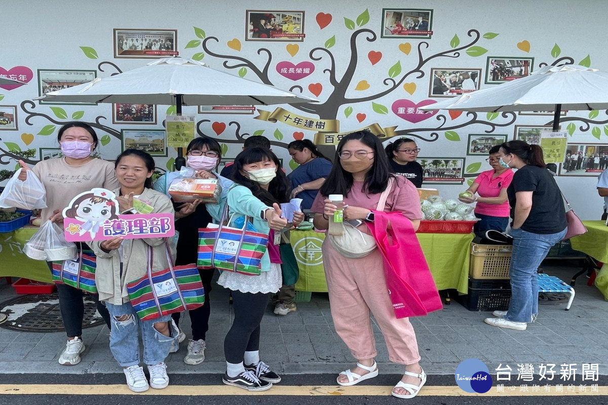 慶祝護師節　佳里奇美醫院結合在地青農舉辦黃昏市集園遊會