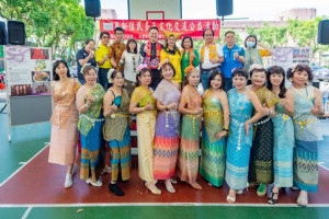 桃園市副市長蘇俊賓出席「113年新住民多元文化交流公益活動」。